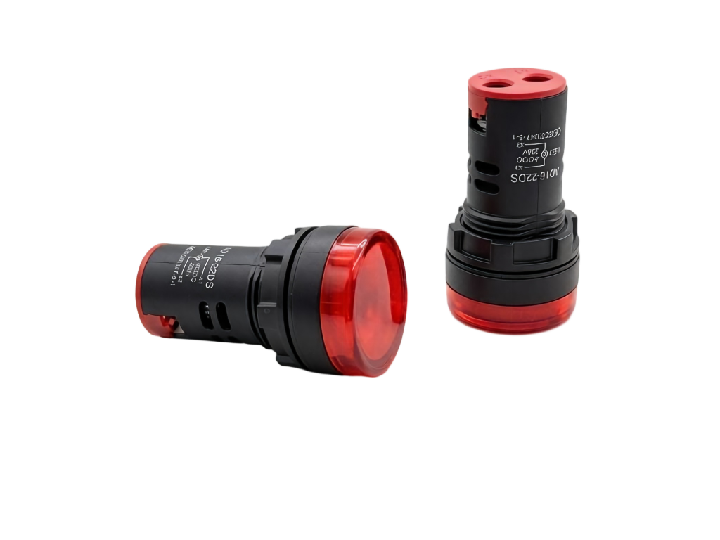 AD16-22DS 22 mm LED-indicatielampje | Signaallamp voor paneelmontage