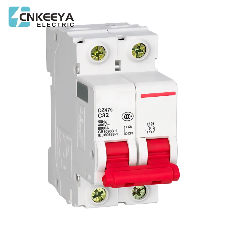 Miniatuurstroomonderbreker DZ47-3P 10A AC DZ47-3P 3A AC DZ47-2P 6A DC
